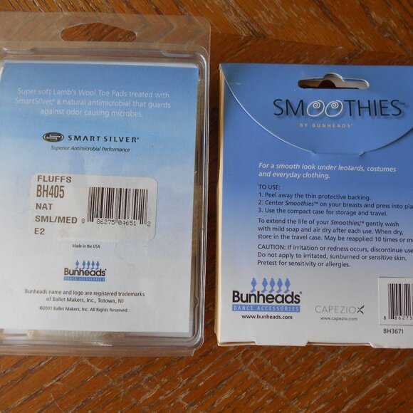 Dance Nipple Concealers-Toe Pads- Ballet Pin-New - Picture 2 of 3